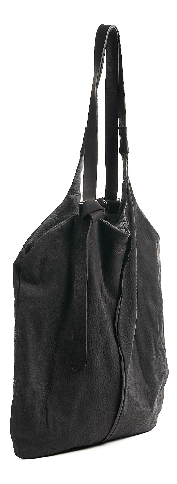 daniele basta leather and silver bags - WEARING